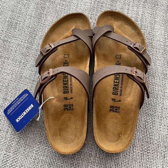 Birkenstock Mayari Mocca Sandal Size 7 or 7.5 Narrow - Picture 5 of 8